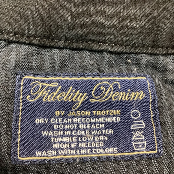 Fidelity Rev Mid-Rise Classic Straight Jeans - Picture 10 of 14